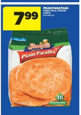 Real Canadian Superstore PRAN PARATHAS, 2400 G offer