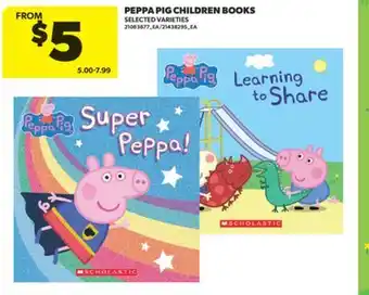 Real Canadian Superstore PEPPA PIG CHILDREN BOOKS offer