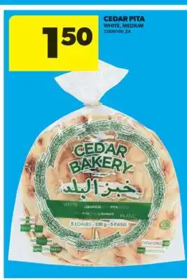 Real Canadian Superstore CEDAR PITA offer