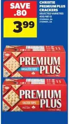 Real Canadian Superstore CHRISTIE PREMIUM PLUS CRACKERS 450/481 G offer