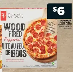 Real Canadian Superstore PC WOOD-FIRED PIZZA, 351-413 G offer