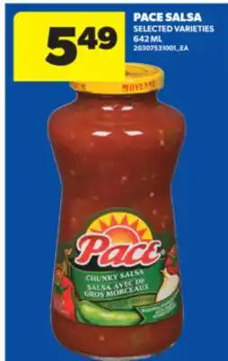 Real Canadian Superstore PACE SALSA, 642 ML offer