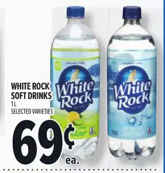 Metro WHITE ROCK SOFT DRINKS offer