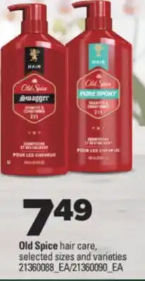 Real Canadian Superstore OLD SPICE HAIR CARE offer