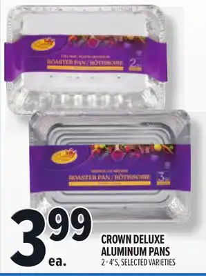 Metro CROWN DELUXE ALUMINUM PANS offer