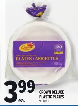 Metro CROWN DELUXE PLASTIC PLATES offer