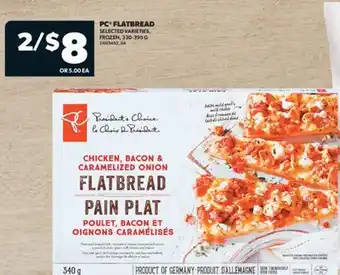 Real Canadian Superstore PC FLATBREAD, 330-395 G offer