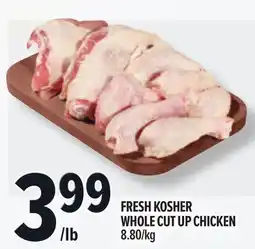 Metro FRESH KOSHER WHOLE CUT UP CHICKEN offer