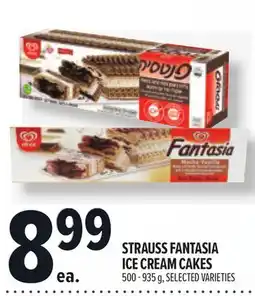 Metro STRAUSS FANTASIA ICE CREAM CAKES offer