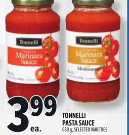 Metro TONNELLI PASTA SAUCE offer