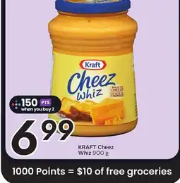 Sobeys KRAFT Cheez Whiz offer