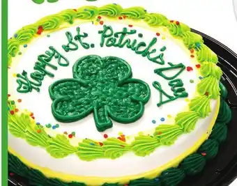 Sobeys St. Patrick's Day Single Layer Cake offer