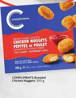 Sobeys COMPLIMENTS Breaded Chicken Nuggets offer