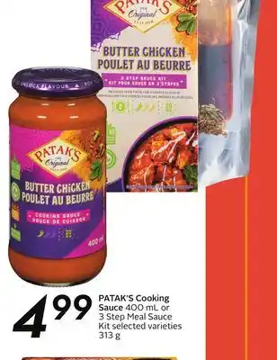 Sobeys PATAK'S Cooking Sauce offer