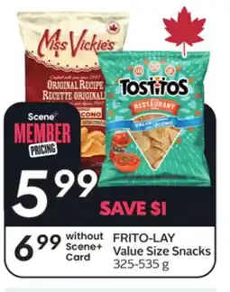 Sobeys FRITO-LAY Value Size Snacks offer