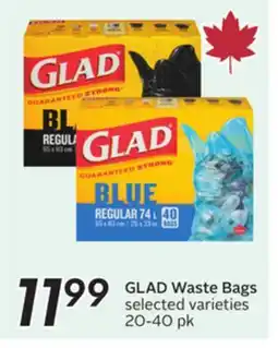 Sobeys GLAD Waste Bags offer