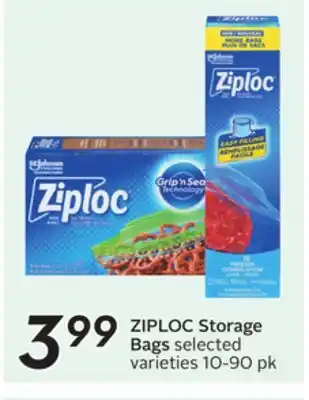 Sobeys ZIPLOC Storage Bags offer