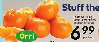 Sobeys Stuff Your Bag Orri Clementines - Citrus Fest offer