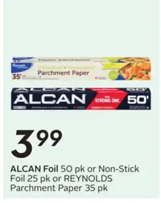 Sobeys ALCAN Foil offer