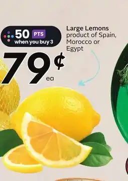 Sobeys Large Lemons - Citrus Fest offer