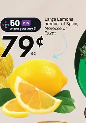 Sobeys Large Lemons - Citrus Fest offer