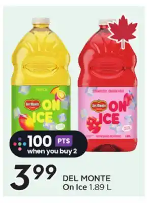 Sobeys DEL MONTE On Ice offer