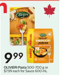 Sobeys OLIVIERI Pasta offer