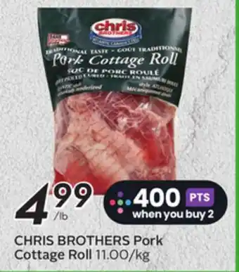 Sobeys CHRIS BROTHERS Pork Cottage Roll offer