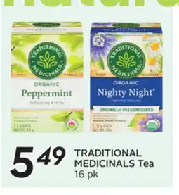 Sobeys TRADITIONAL MEDICINALS Tea offer