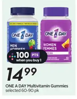 Sobeys ONE A DAY Multivitamin Gummies offer