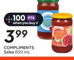 Sobeys COMPLIMENTS Salsa offer