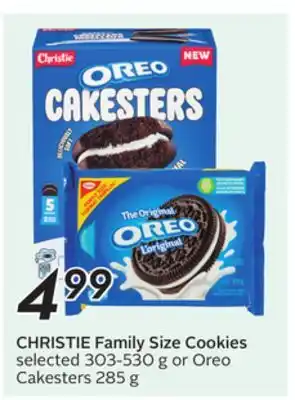 Sobeys CHRISTIE Family Size Cookies offer