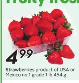 Sobeys Strawberries offer