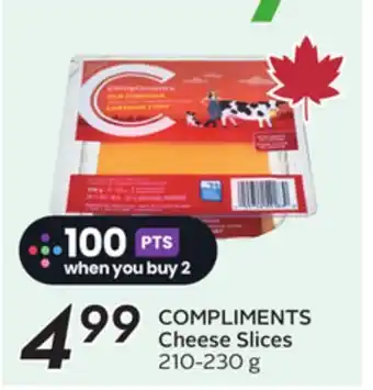 Sobeys COMPLIMENTS Cheese Slices offer