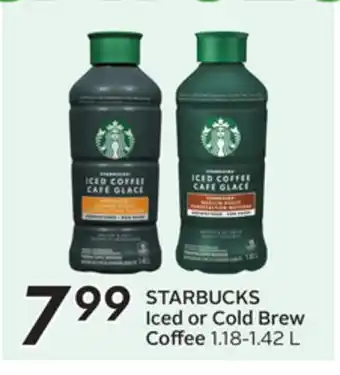 Sobeys STARBUCKS Iced or Cold Brew Coffee offer