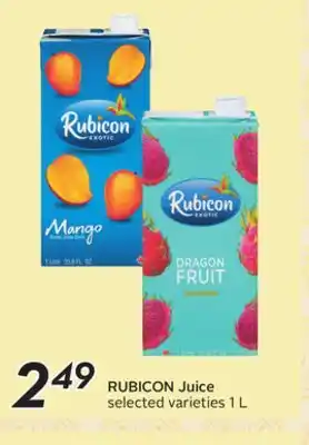 Sobeys RUBICON Juice offer