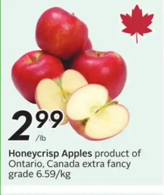 Sobeys Honeycrisp Apples offer