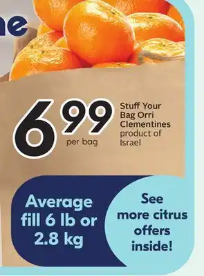 Sobeys Stuff Your Orri Clementines - Citrus Fest offer