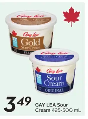 Sobeys GAY LEA Sour Cream offer