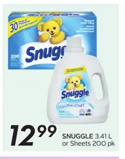 Sobeys SNUGGLE offer