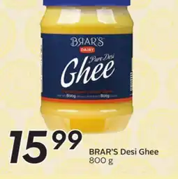 Sobeys BRAR'S Desi Ghee offer