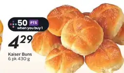 Sobeys Kaiser Buns offer