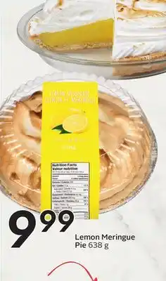 Sobeys Lemon Meringue Pie offer