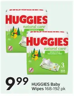 Sobeys HUGGIES Baby Wipes offer