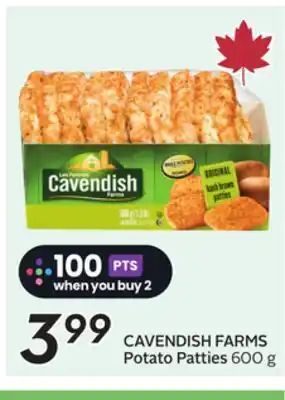 Sobeys CAVENDISH FARMS Potato Patties offer