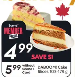 Sobeys DABOOM! Cake Slices offer