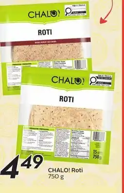 Sobeys CHALO! Roti offer