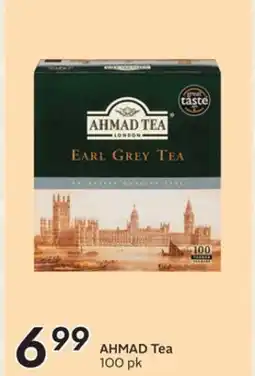 Sobeys AHMAD Tea offer