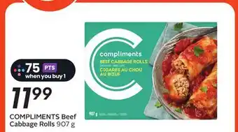 Sobeys COMPLIMENTS Beef Cabbage Rolls offer