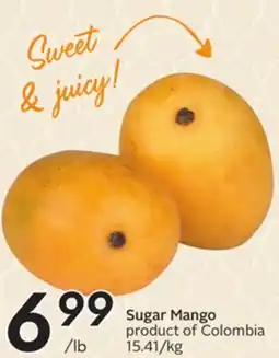 Sobeys Sugar Mango offer